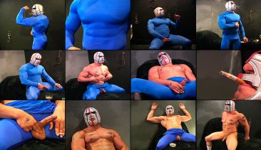 DVD 304 Man in Blue Spandex