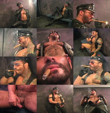 DVD 340 Alexsander Freitas with leather and cigars